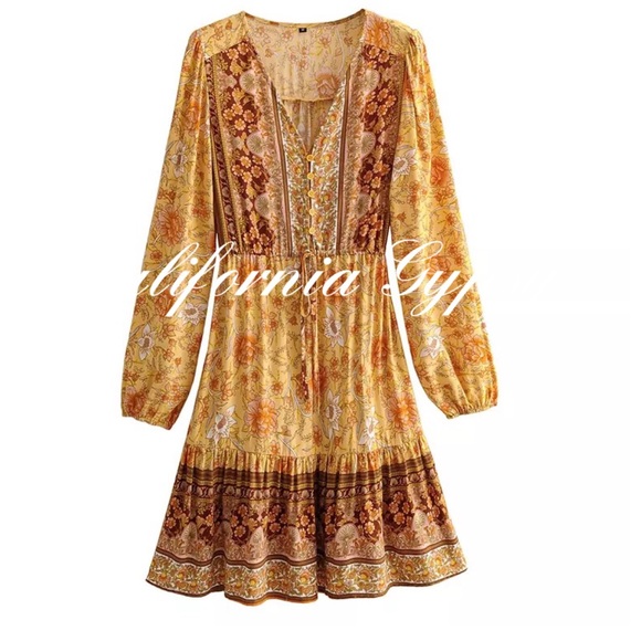 LAST ONE Floral  dress - Picture 4 of 15